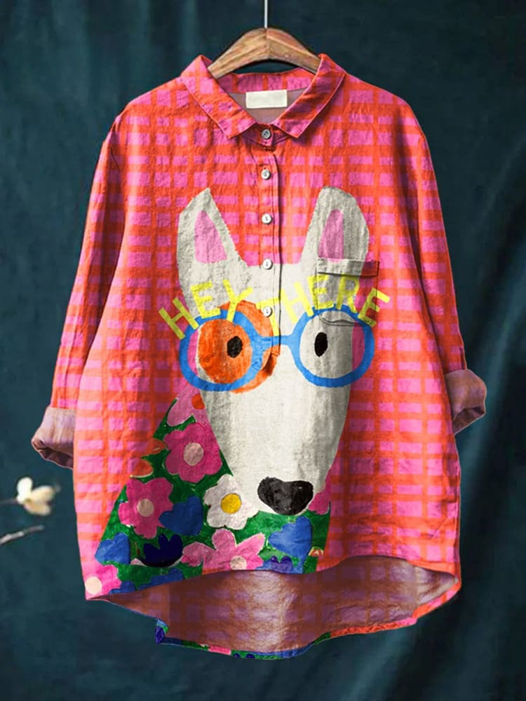 Denise | Colorful Dogs Shirt