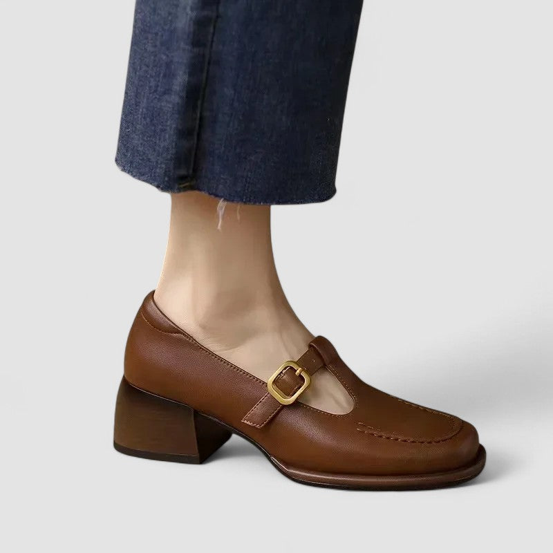 Elizabeth | Orthopedic Shoes with T-Strap