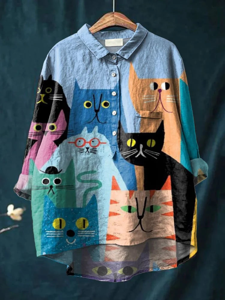 Denise | Colorful Dogs Shirt