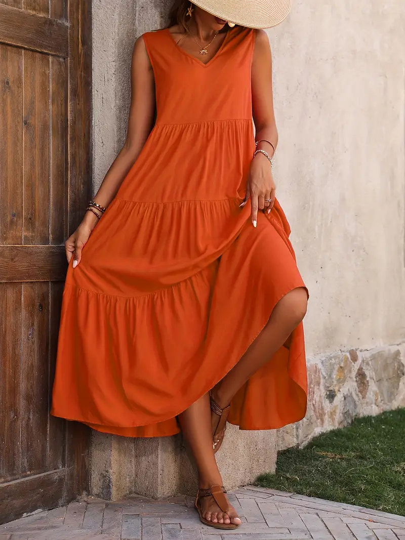 Sarah - Casual Loose-Fit Dress