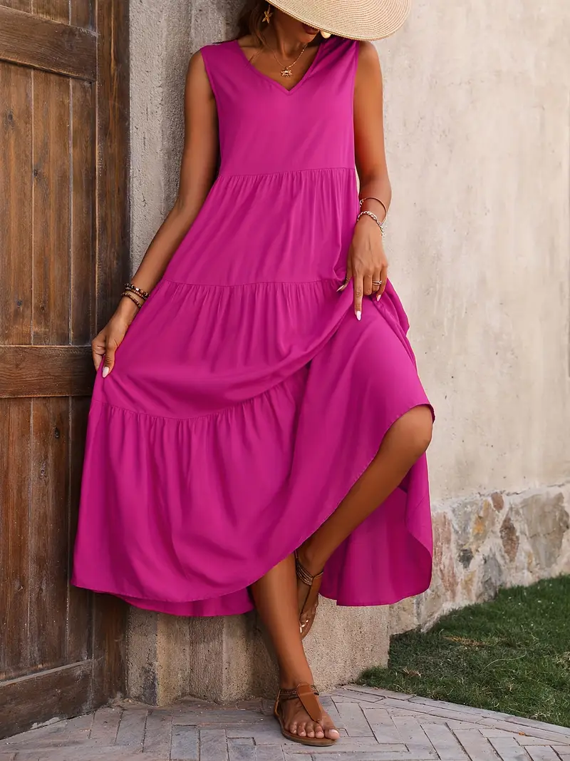 Sarah - Casual Loose-Fit Dress