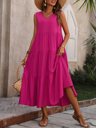 Sarah - Casual Loose-Fit Dress