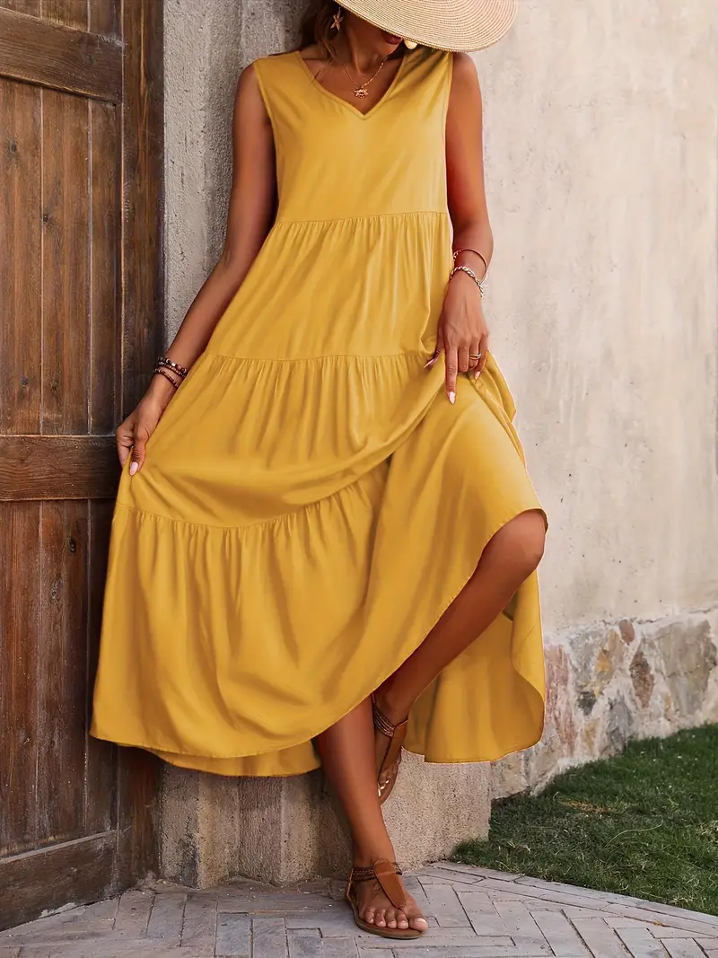 Sarah - Casual Loose-Fit Dress