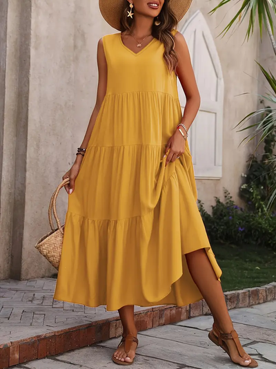 Sarah - Casual Loose-Fit Dress