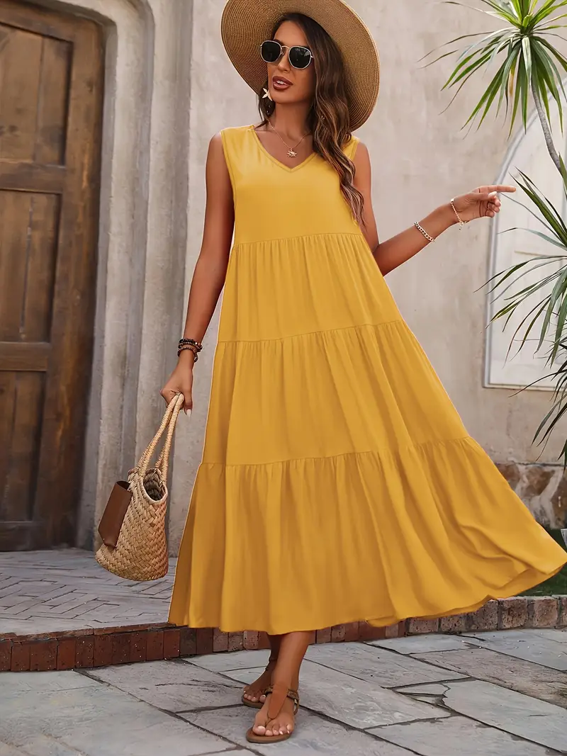 Sarah - Casual Loose-Fit Dress